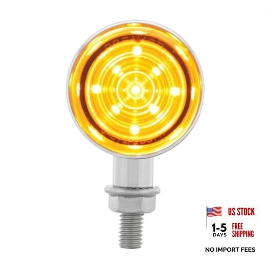 36996 9-Amber LED Mini Bullet Light - Amber, Each