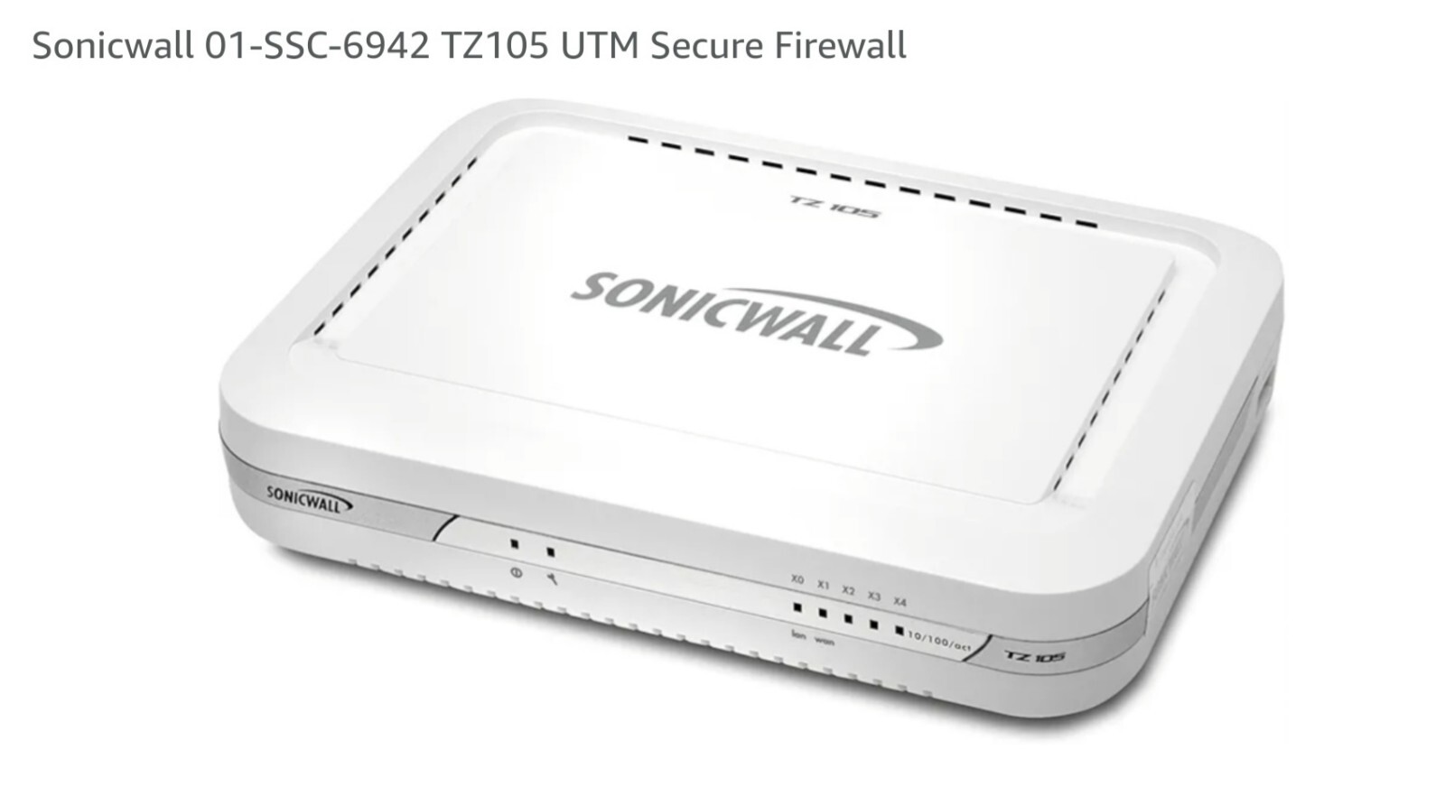 Sonicwall 01-SSC-6942 TZ105  Secure Firewall Appliance