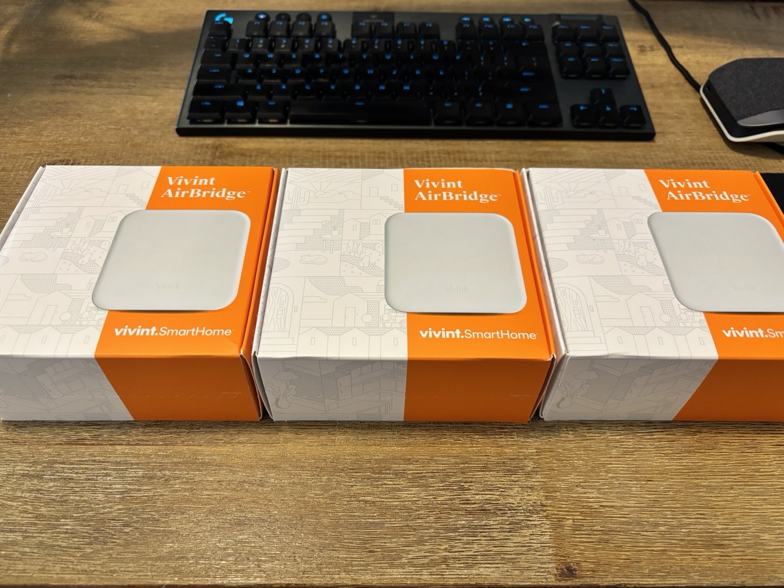 Vivint AirBridge 5 GHz Wi-Fi Network Wired Ethernet Port