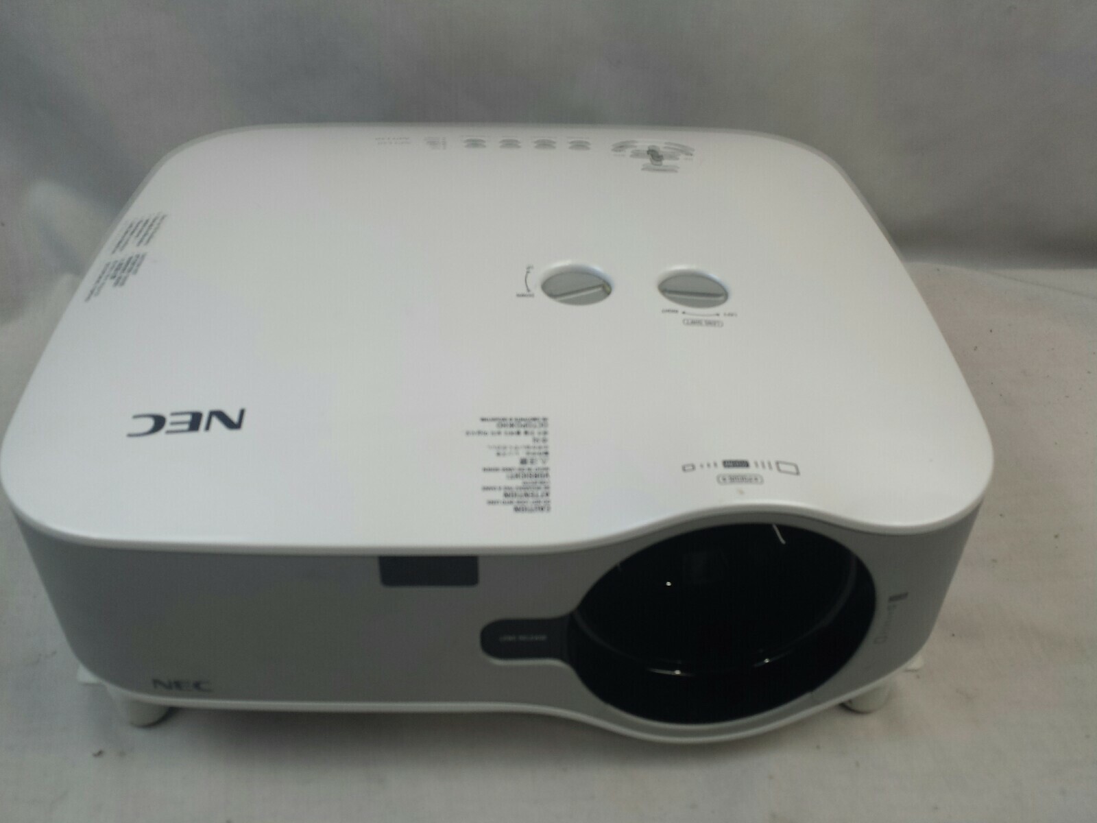 NEC NP1150 3LCD 1080i Home Theater Projector ,AS-IS,Parts or Repair.JM-0535