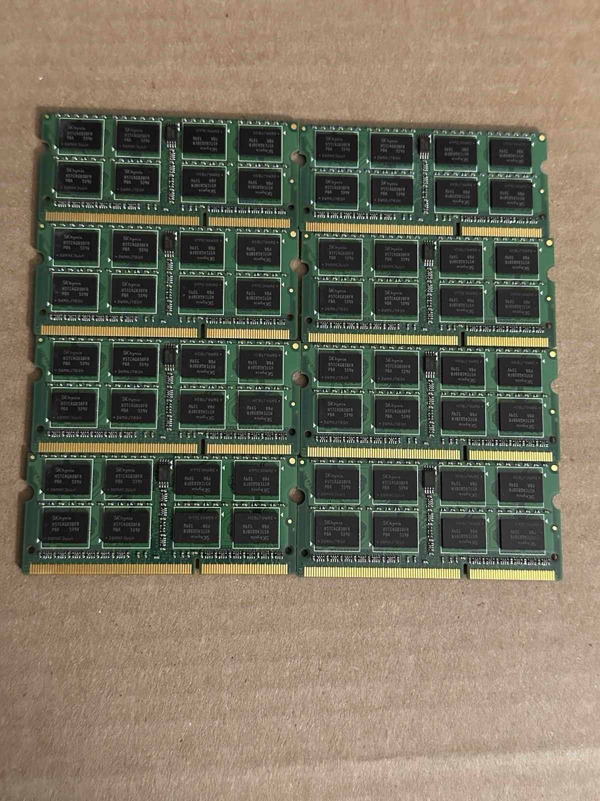 Lot Of (8) DDR3L 8GB sodimm 204-pin hypertec - RAM