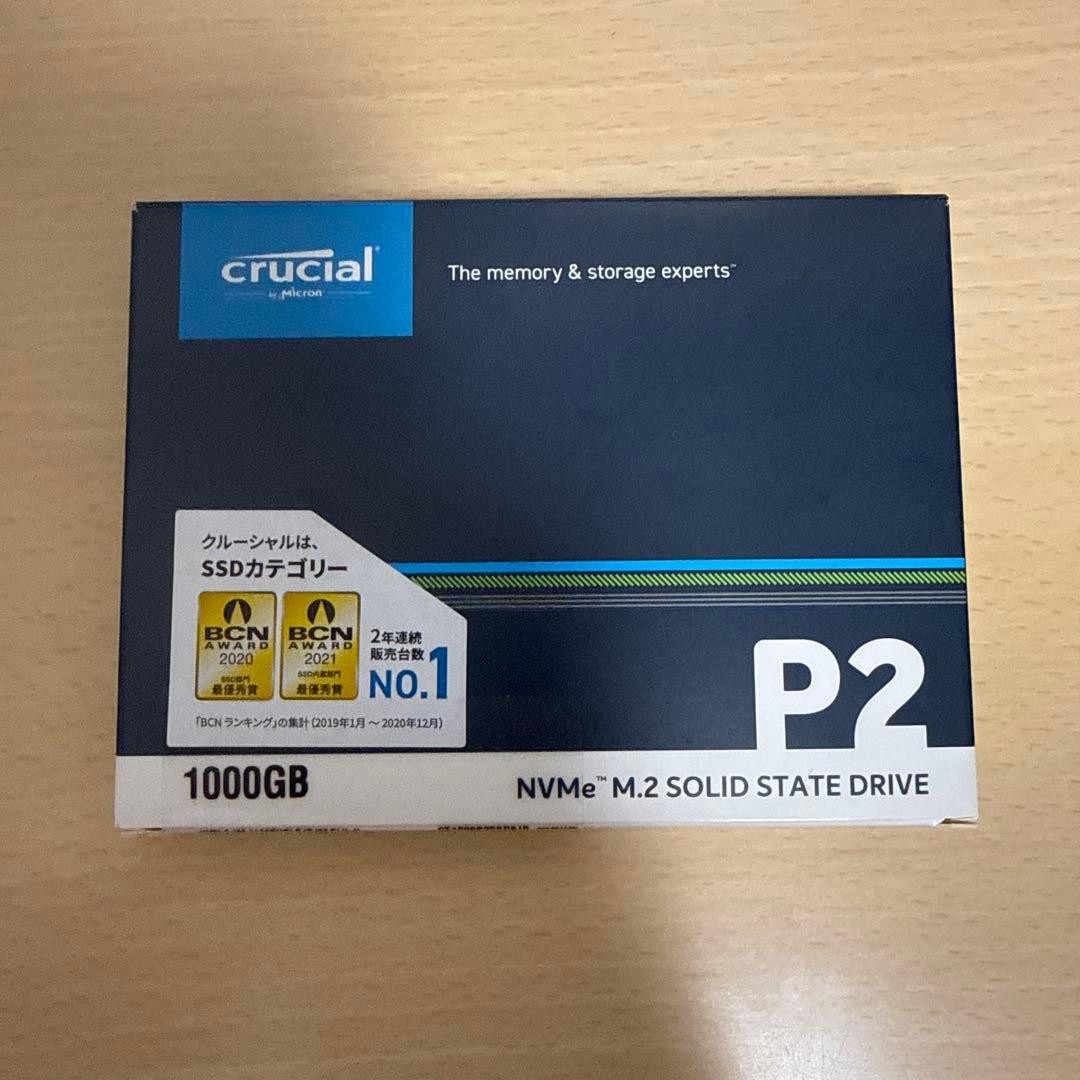 Crucial P2 1000GB M.2 2280 NVMe PCIe Gen3 x4 SSD Tested