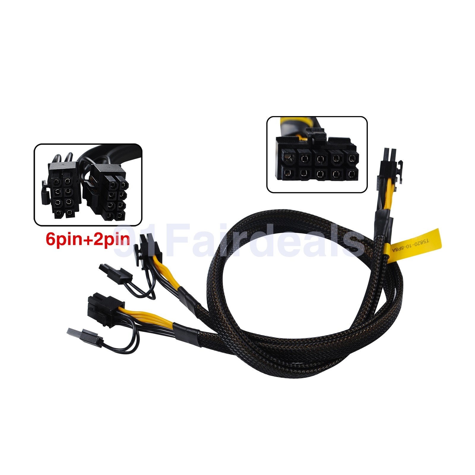 10Pin to 8+8Pin GPU Power Cable for Dell Precision T5820 T7920