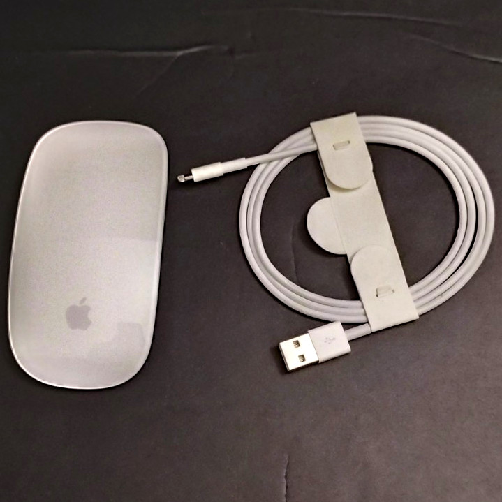 Apple Magic Mouse 2 A1657 Wireless Bluetooth Silver/White w/ Cable Brand New