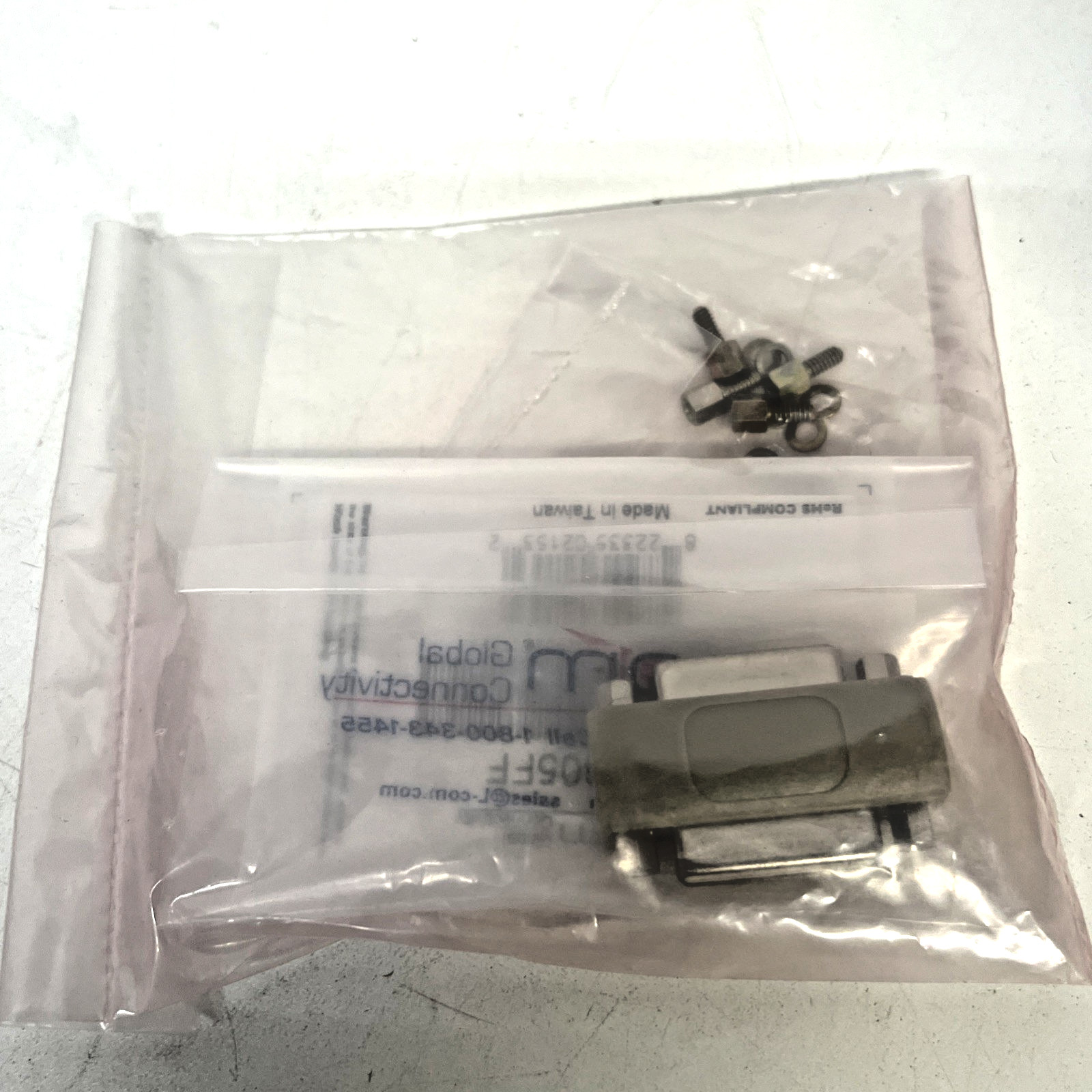 *Brand New* L-Com DMB605FF Connector Adaptor Global Connectivity