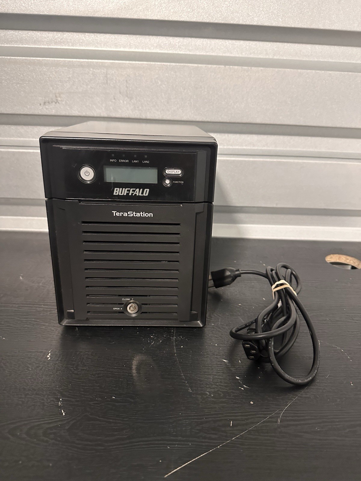 Buffalo TeraStation TS-XE4.0TL/R5 4TB NAS 4x1TB WD RAID Tested Working No Key