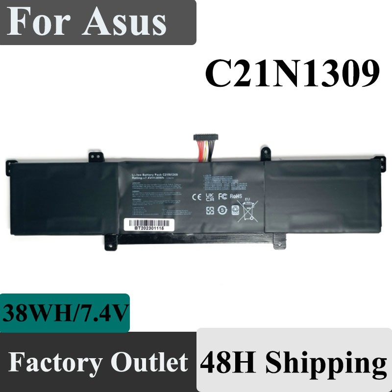 OEM NEW C21N1309 AS301C Q301L Q301LA R304LA 38Wh 7.4V Laptop Battery For ASUS