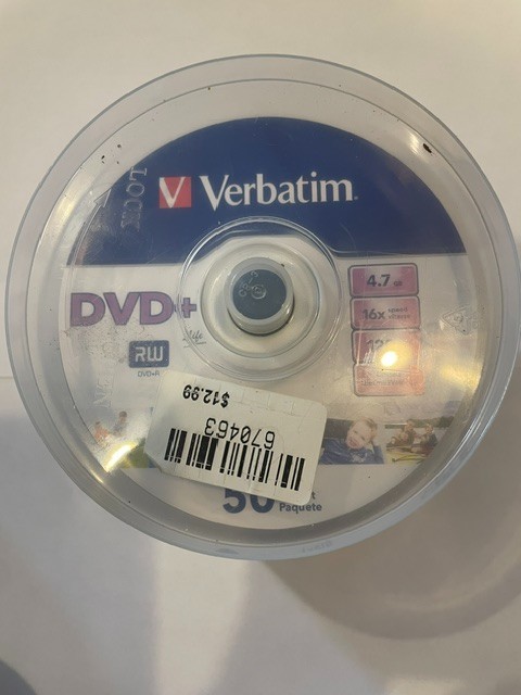 Verbatim (97176) Storage Media, TDK Storage Media and Phillips Storage Media
