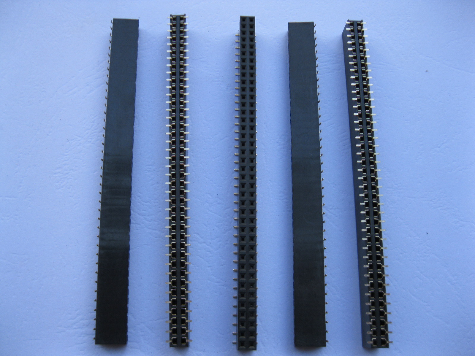 30 pcs SMD SMT 2.54mm 2x40 80pin Female Pin Header Double Row Strip Gold Plated