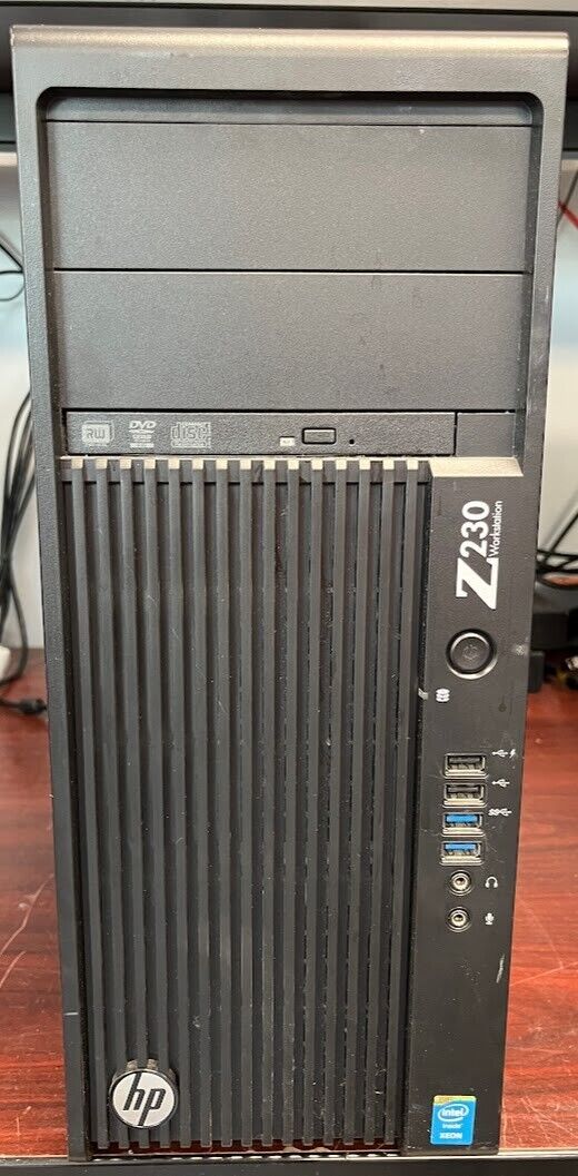 HP Z230 Tower Workstation Xeon E3-1231 @ 3.4GHz 16GB RAM 250GB SSD Win10Pro #27