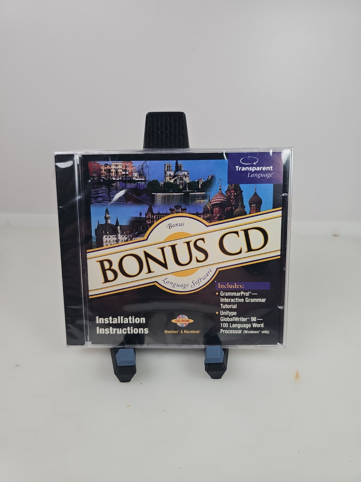 Transparent Language Bonus CD Language Software - New Sealed - Fast Tracked Ship