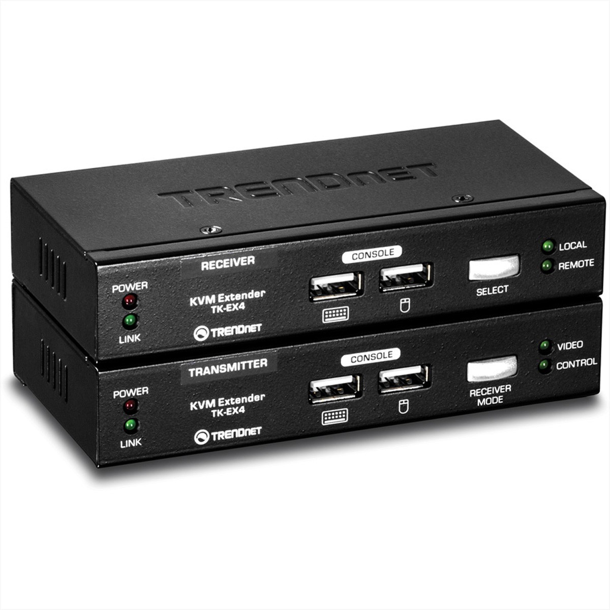TRENDnet TK-EX4 USB KVM Extension Kit Cable/Adapter Set Digital/Data ~D~