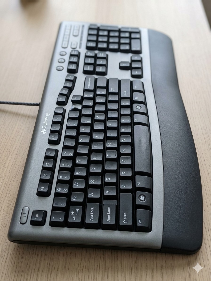 Vintage Gateway KB-0532 Computer Keyboard Wired