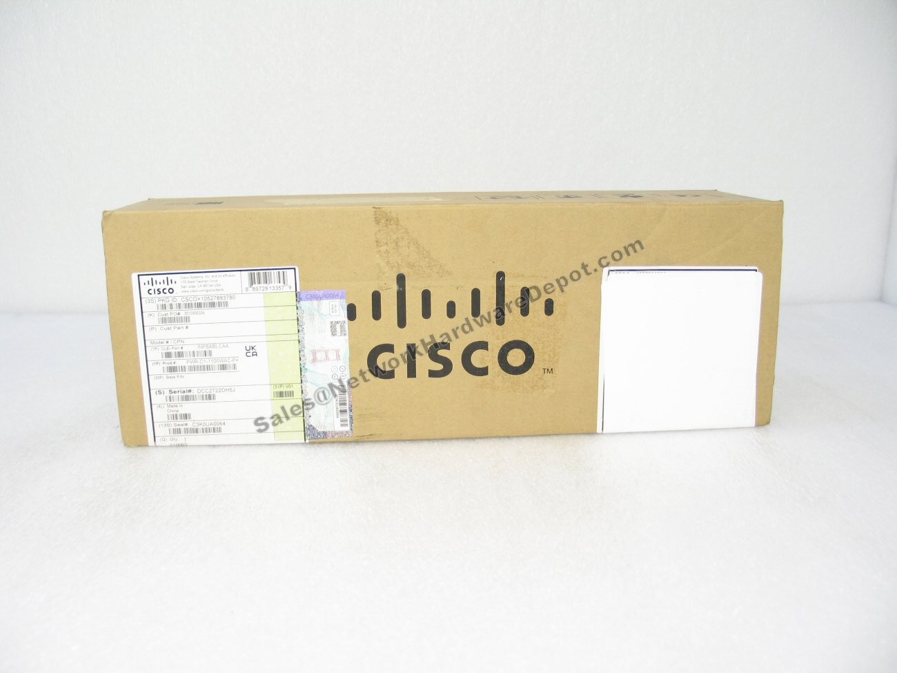 Cisco PWR-C1-1100WAC-P Catalyst 1100W AC Power Supply 9300 *NEW IN BOX*