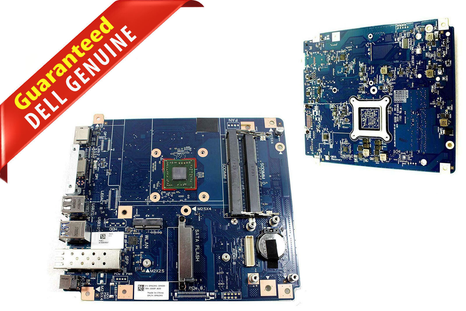 New Dell Wyse 5060 Thin Client Motherboard DDR3L System Board AMD 2 Slots Y62H1 