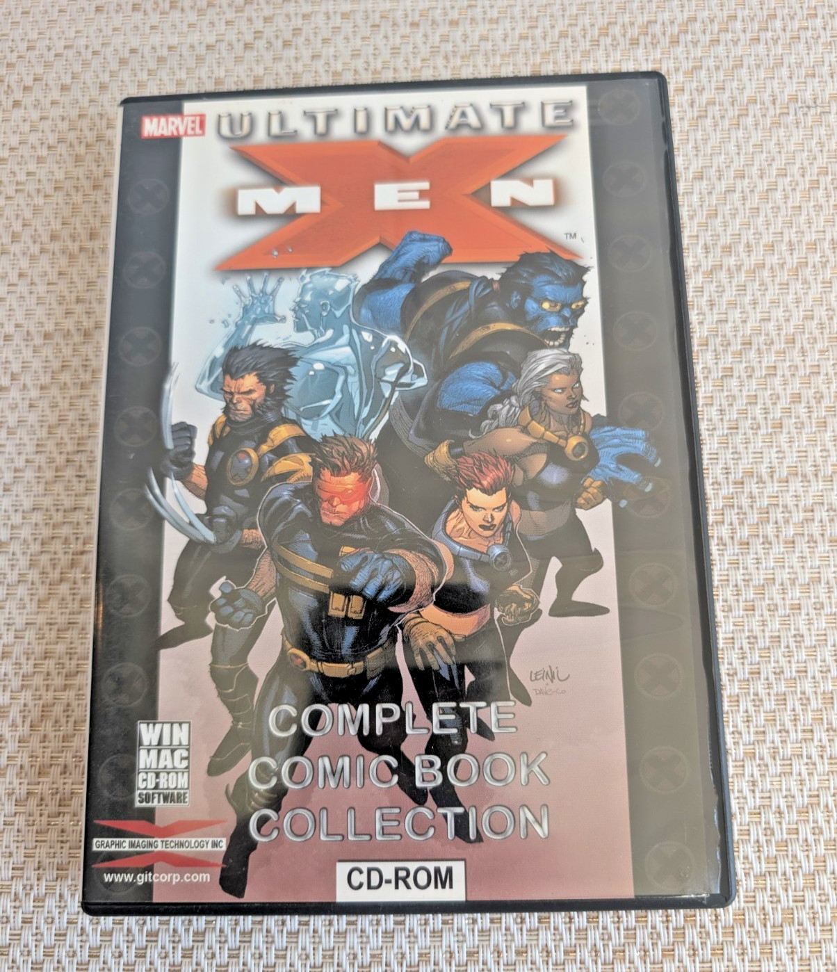 Marvel Ultimate X Men Complete Comic Book Collection CD-ROM