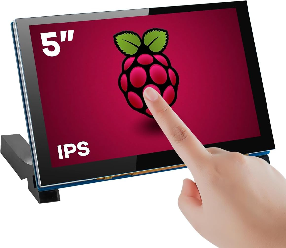 5 Inch Touchscreen IPS MIPI DSI Display Compatible with Raspberry Pi 5/4/3, 800X