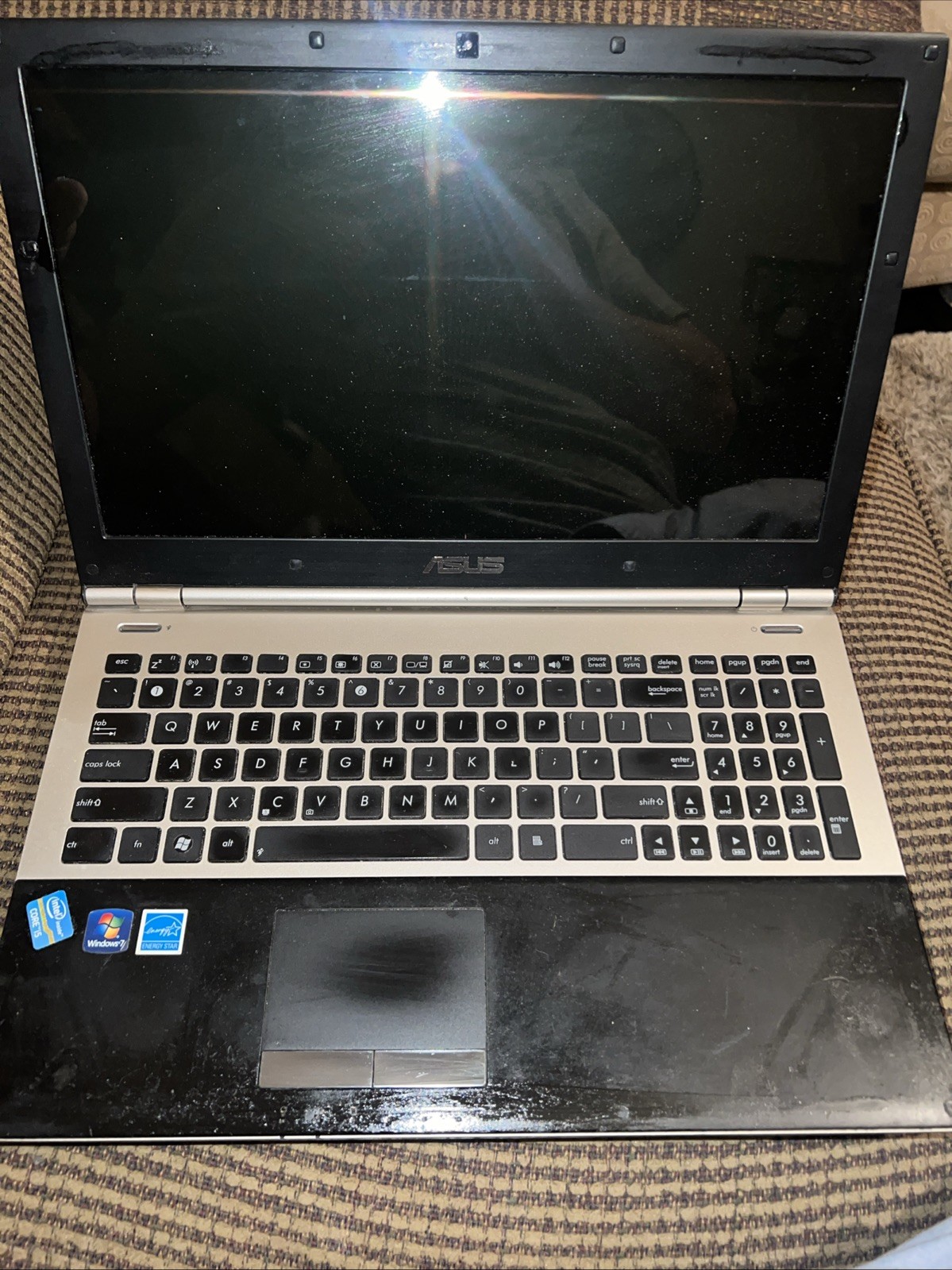 ASUS U56E Laptop/i5/6GB Tested Powers On Functional