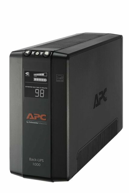 APC Back-UPS Pro 1000VA UPS Battery Backup  Surge Protector, BX1000M Backup B...