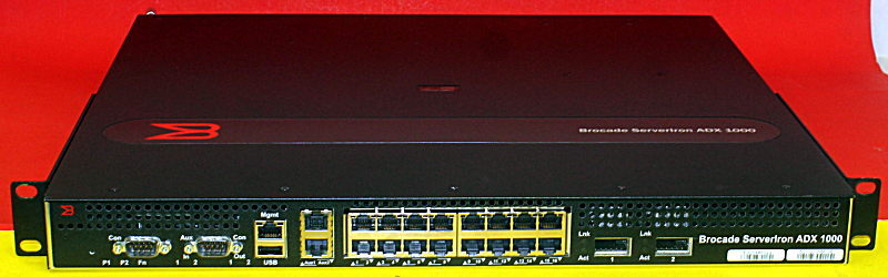 Brocade ServerIron ADX 1000 SI-1016-4-SSL-PREM w/ Dual RPS9 Power Supply SI1000