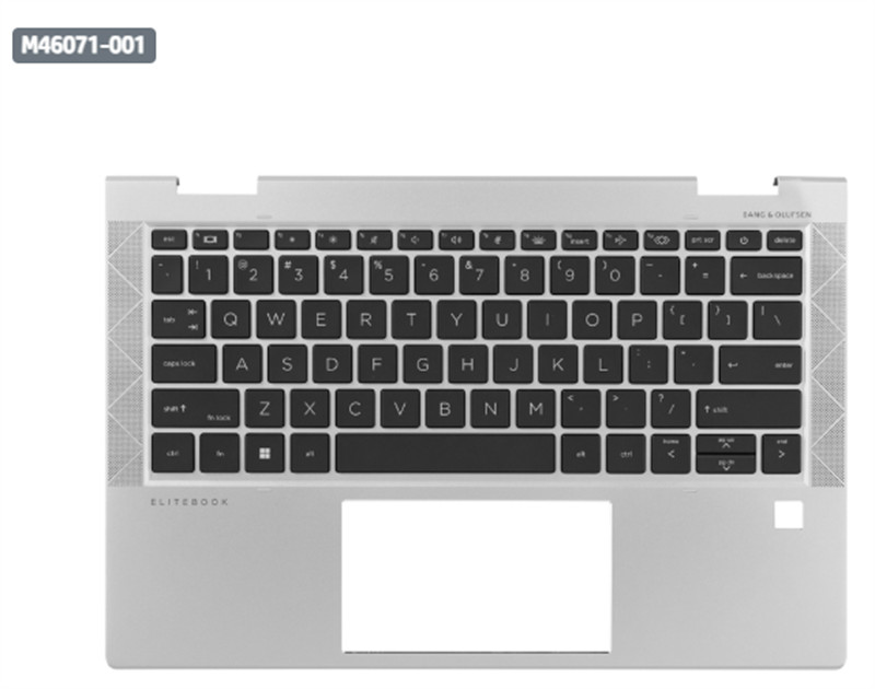 M46071-001 Palmrest upper cover keyboard New For HP ELITEBOOK X360 830 735 G7 G8