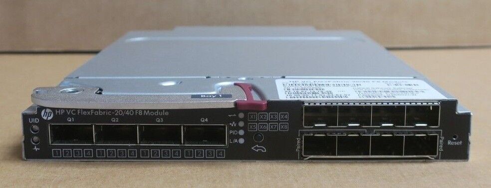 HP Virtual Connect FlexFabric-20/40 F8 Module 699350-001 691367-B21 For C7000
