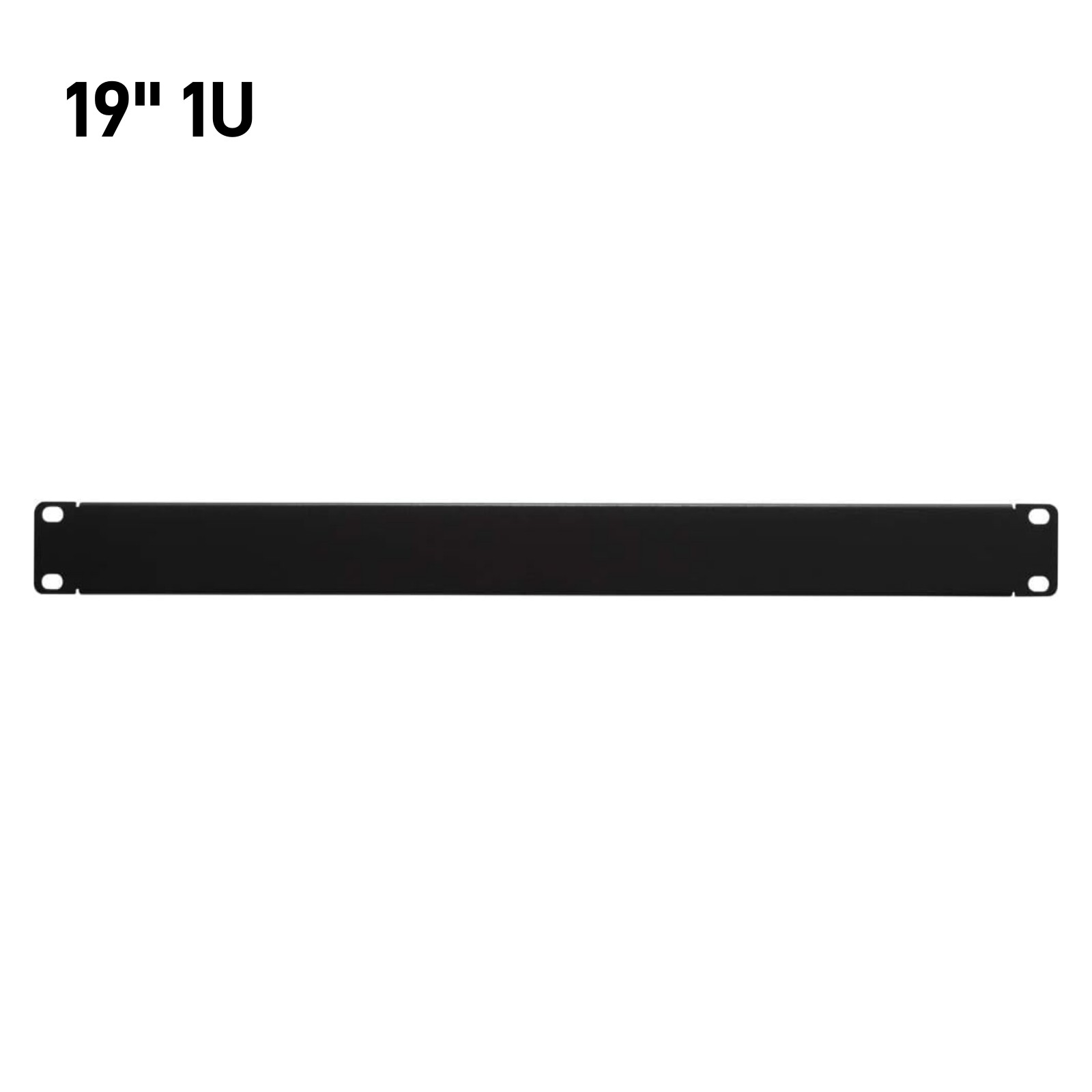 1U 2U 3U 4U Blank Panel Metal Rack Mount Flat Filler for 19" Server Rack Cabinet