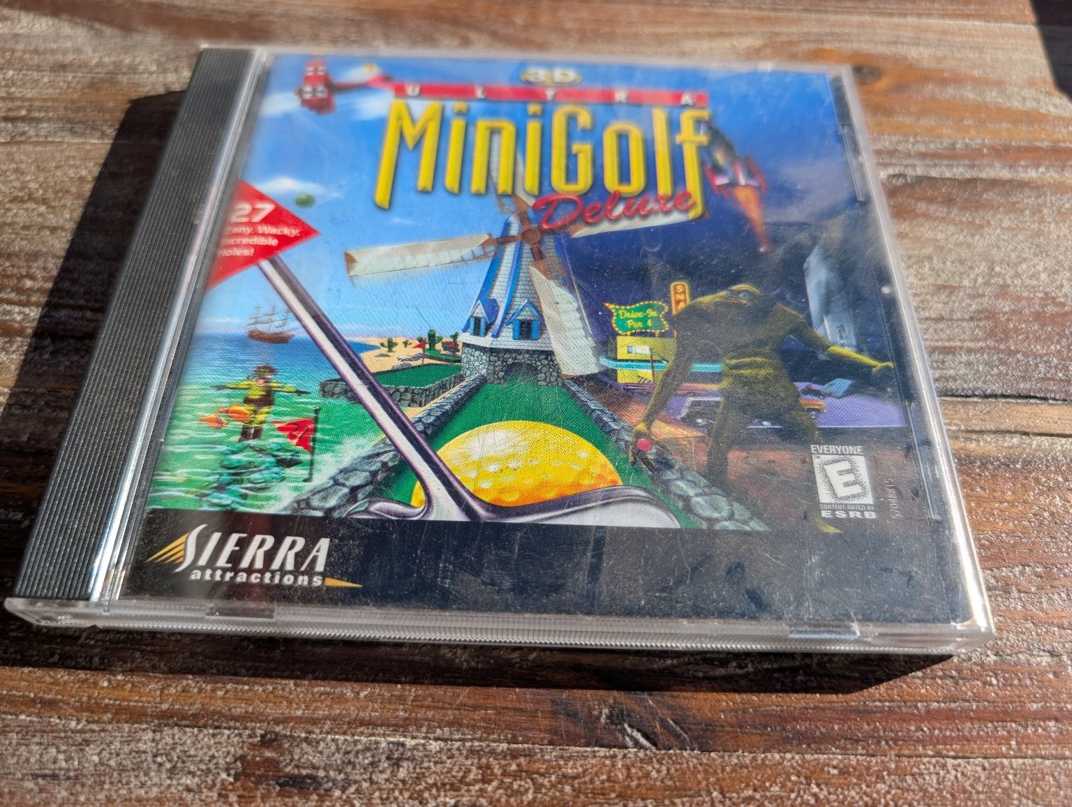 Sierra attractions 3D Ultra MiniGolf Deluxe PC CD-ROM Game 1998