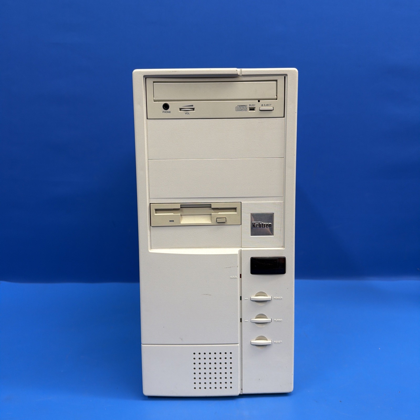 Vintage Kehttron Pentium 100MHz PC Windows 95 16MB RAM 1.58GB HDD Retro