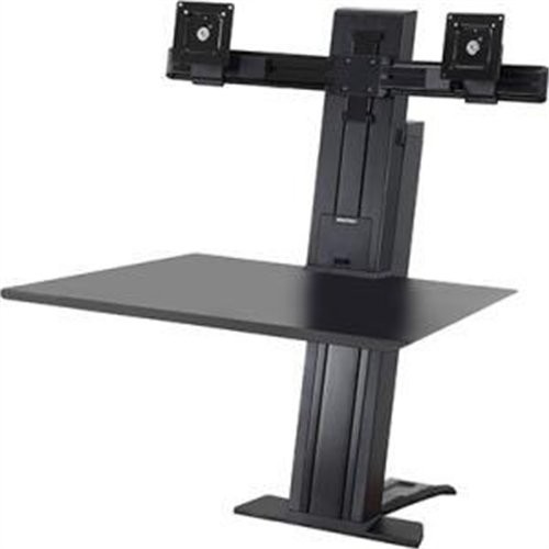 Ergotron 33407085 Workfit Desk Mount 24" Monitor Black