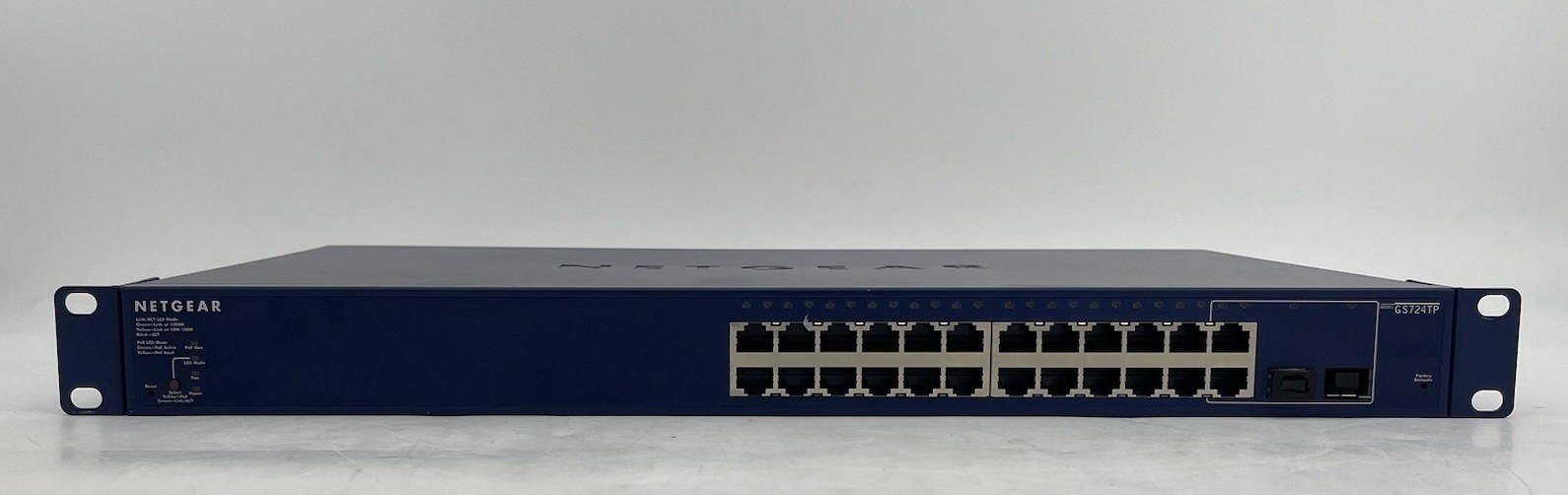 Netgear ProSafe 24 Port Gigabit Smart Switch with 24 PoE Ports GS724TP