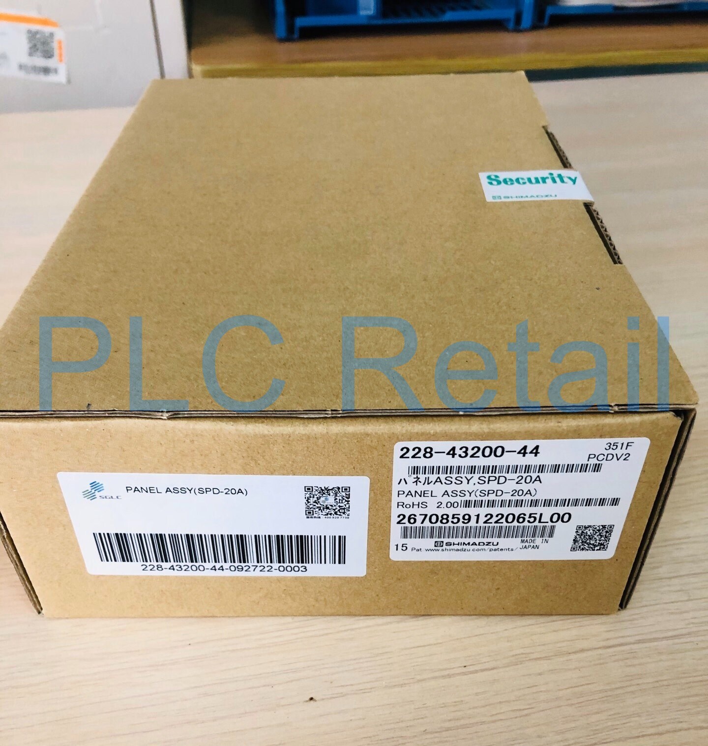 1PCS NEW SHIMADZU Button panel 228-43200-44 Fast delivery fedex dhl