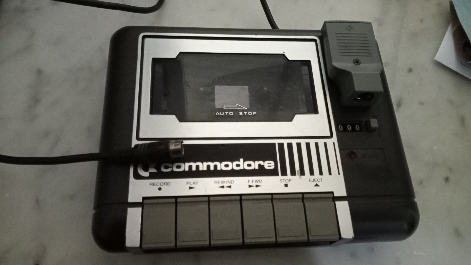 1531 Commodore 16 Datassette with Plug Selector for Commodore 64