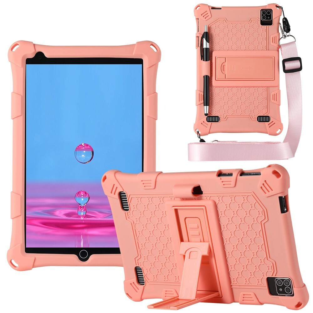 8 inch Kids Tablet PC Android 10 Octa Core Dual Cameras WiFi Bundle Case 64GB
