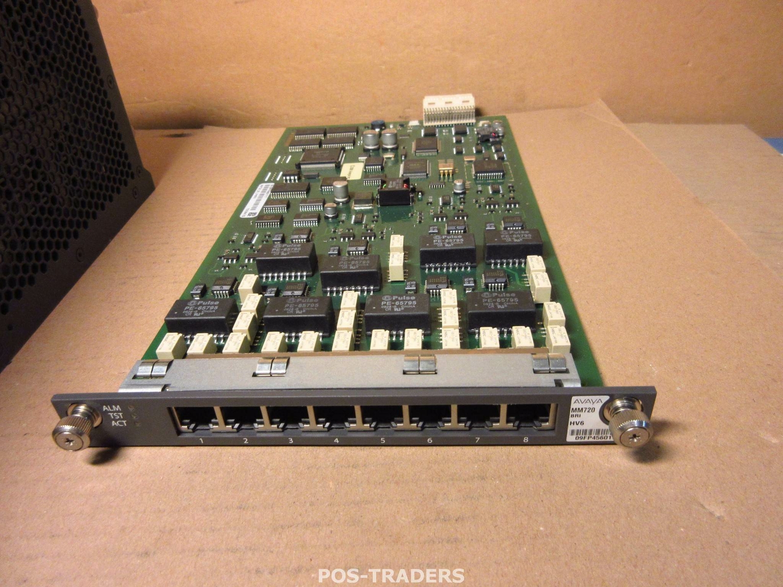 Avaya MM720 BRI HV6 Media Module 8-Port Board - PULLED FROM AVAYA G450