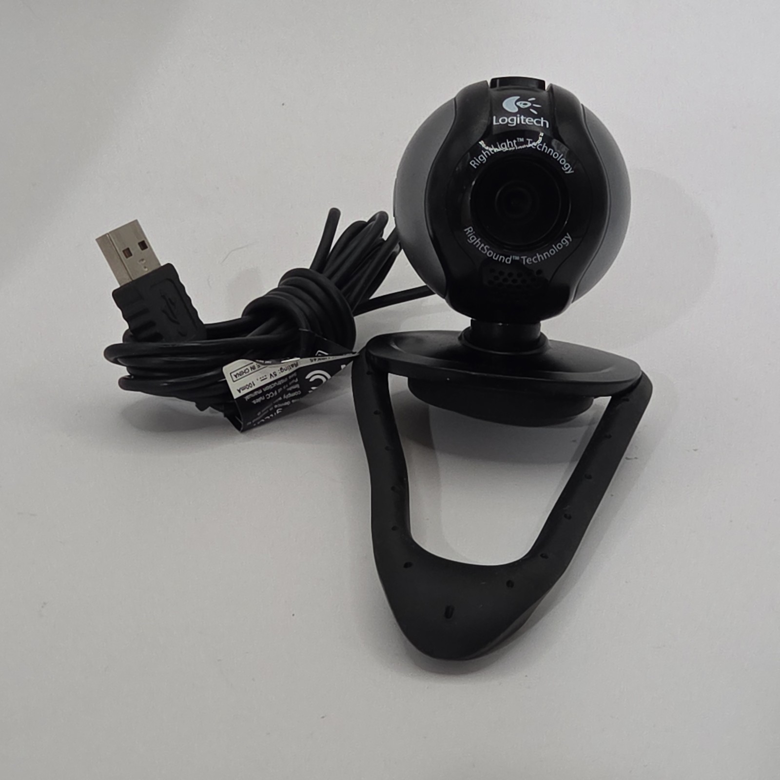 Logitech Webcam V-UBK45 RightLight RightSound Technology Camera Web Cam FSTSHP