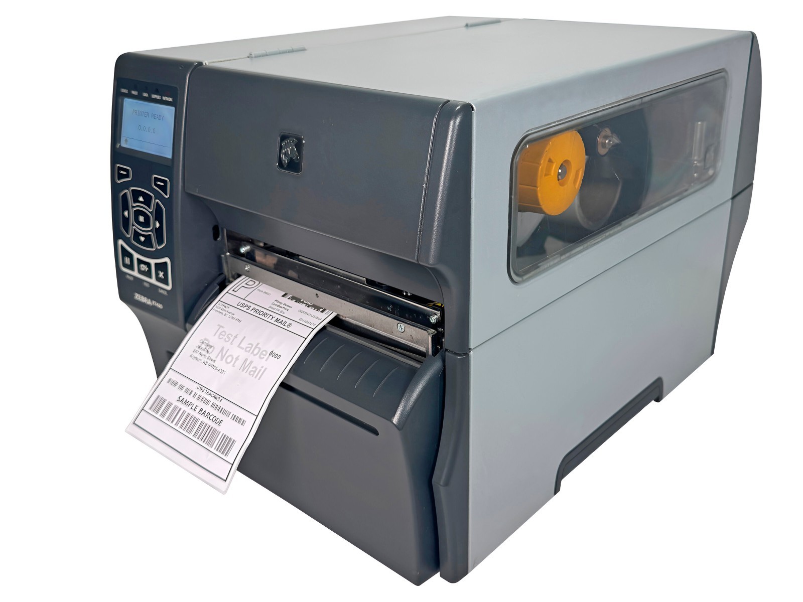 Zebra ZT420 (Earlier Than ZT421) Thermal Label Printer 300 dpi Cutter LAN USB BT