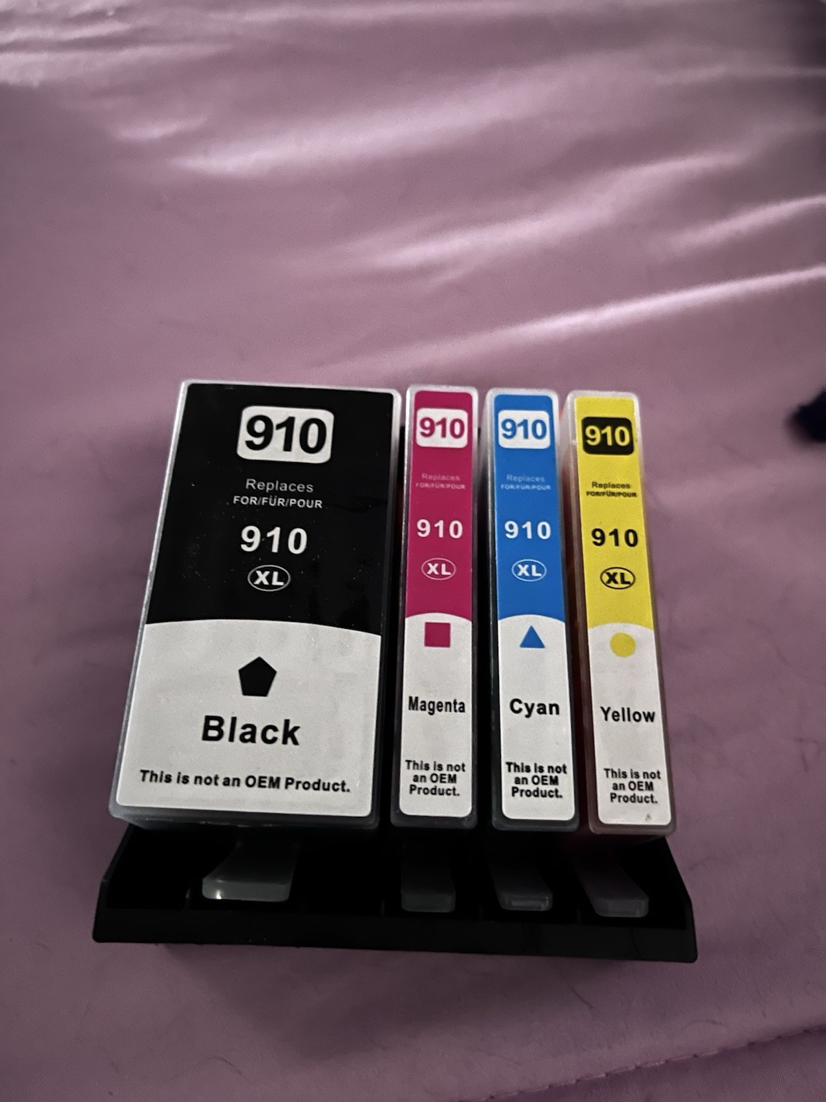 HP 3JB41AN 910XL/910 4 Pieces Ink Cartidges - Black/Cyan/Magenta/Yellow