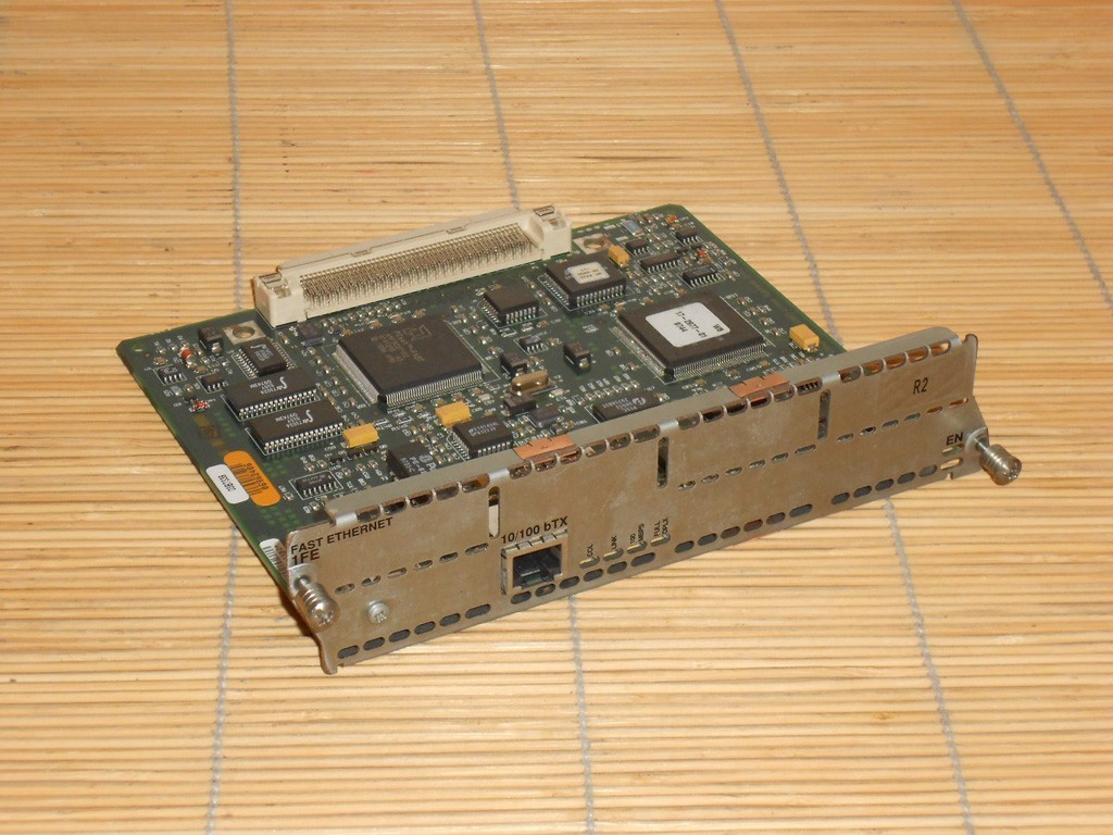 Cisco NM-1FE-TX 1-Port FastEthernet Network Module No Grip