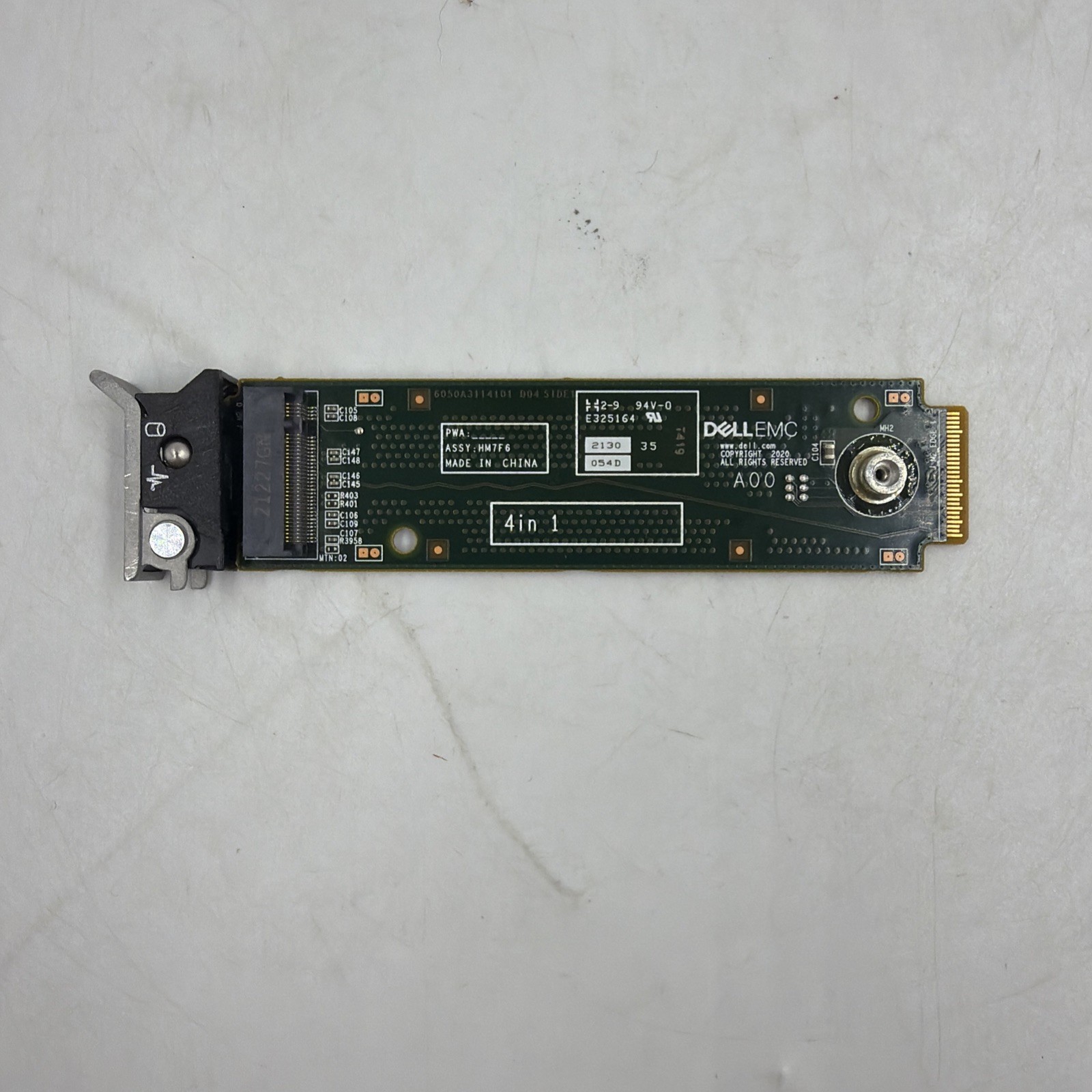 Dell HM7F6 Boss-S2 Boot Optimized PCI-e M.2 SSD Card Carrier ONLY