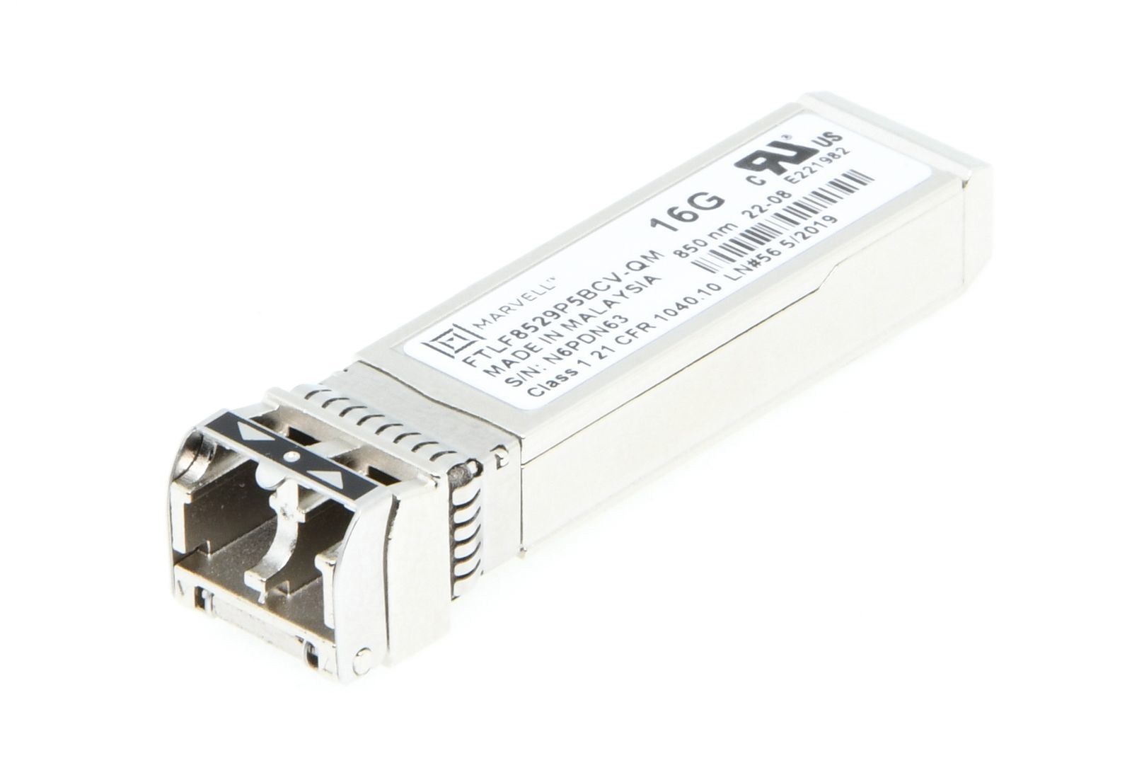 Optical transceiver Qlogic 16Gb/s SFP+ LC-LC 850nm MM 100m FTLF8529P5BCV-QM