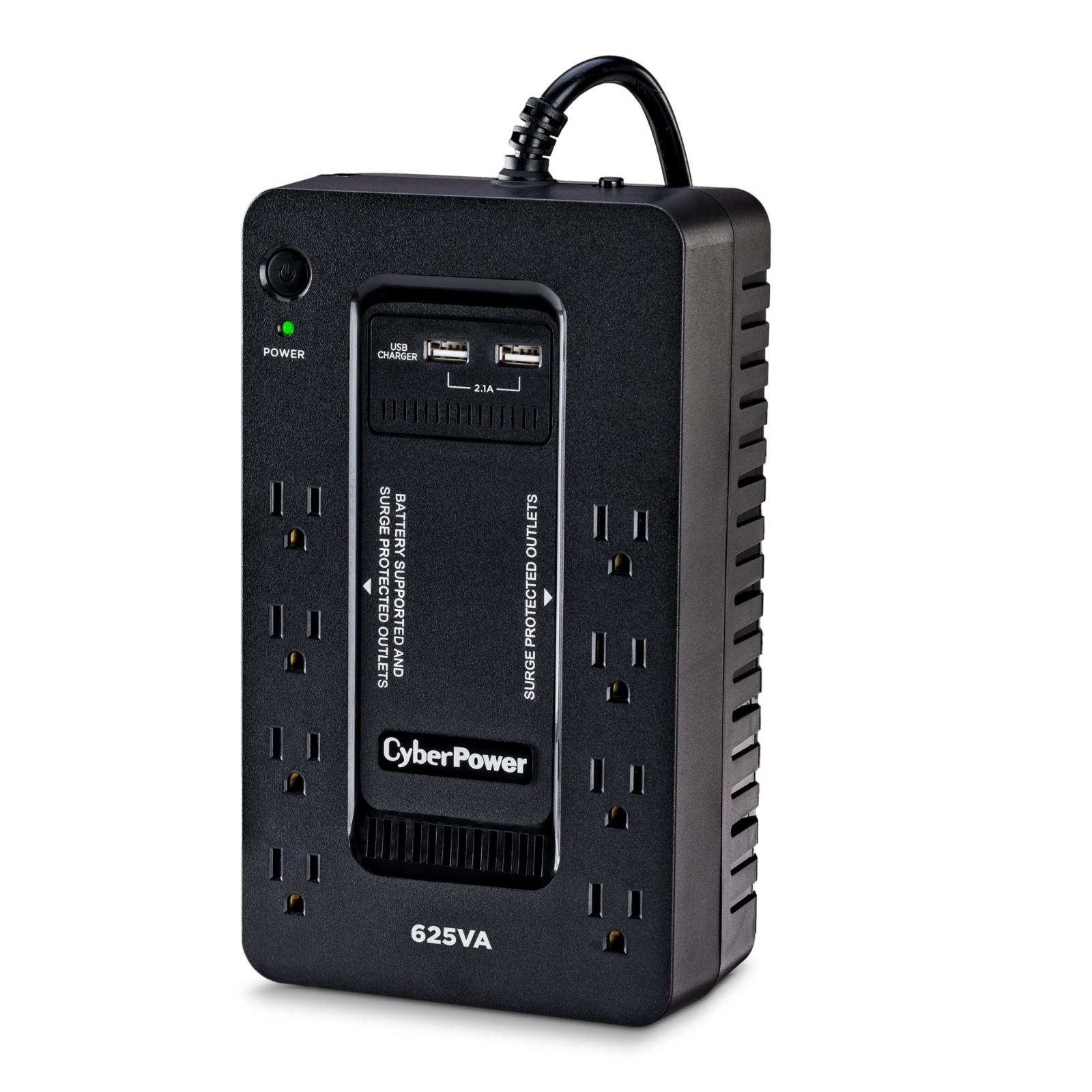 CyberPower ST625U 8-Outlet Uninterruptible Power Supply l NO BATTERY