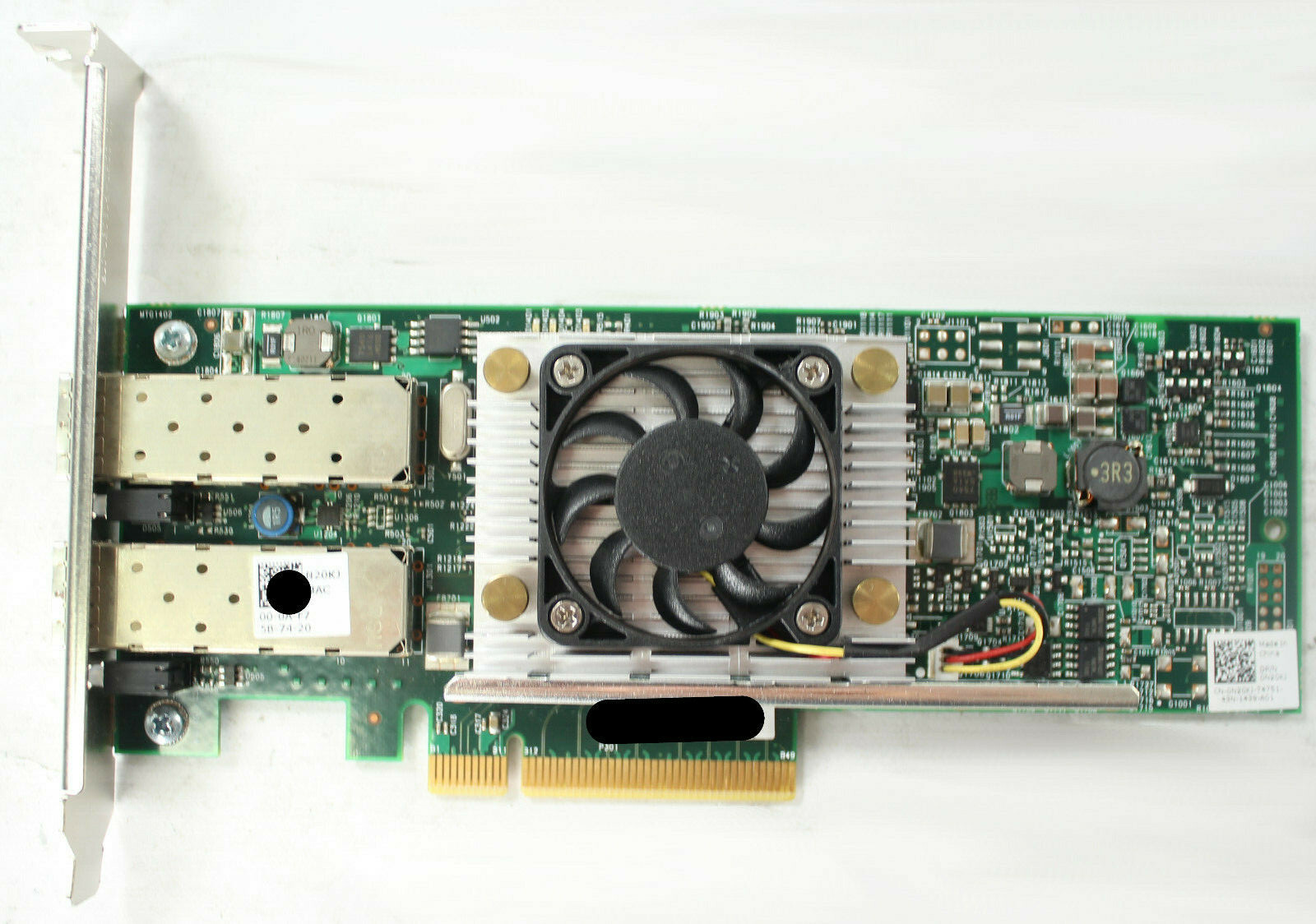 Dell Broadcom 57810s Dual Port 10 GB PCIe Converged Network Adapter - N20KJ