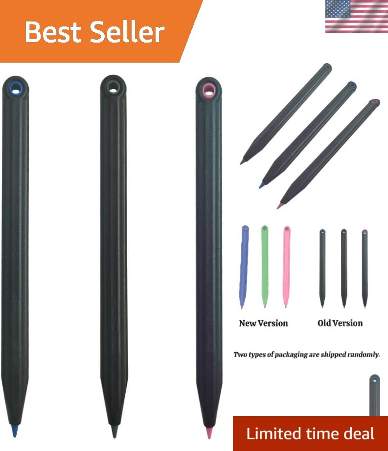 3 Pack of Flat Aluminum Stylus for Boogie Board Jot 8.5 Inch Writing Tablets