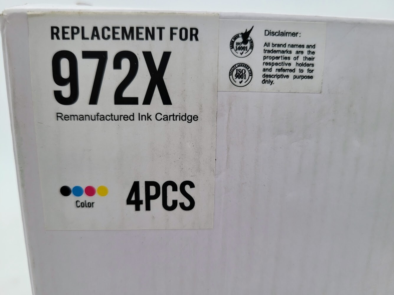 LEMERO 972X Ink Cartridge Replacement for 972X 4-Pack