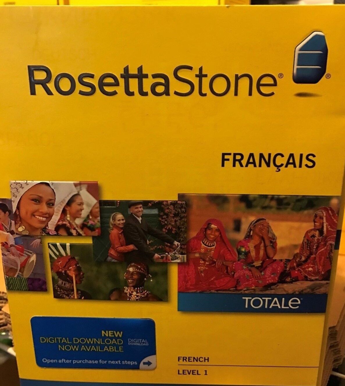 Rosetta Stone LEARN  FRENCH  LEVEL 1  TOTALE  V4 CD SET+ DIGITAL DOWNLOAD 