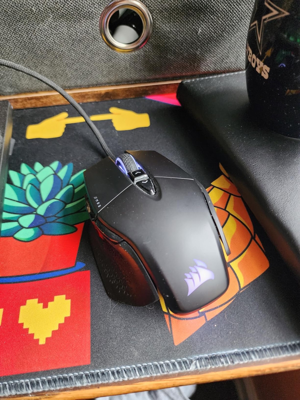 Corsair M65 RGB Ultra 26K DPI Optical Switch FPS Mouse Black