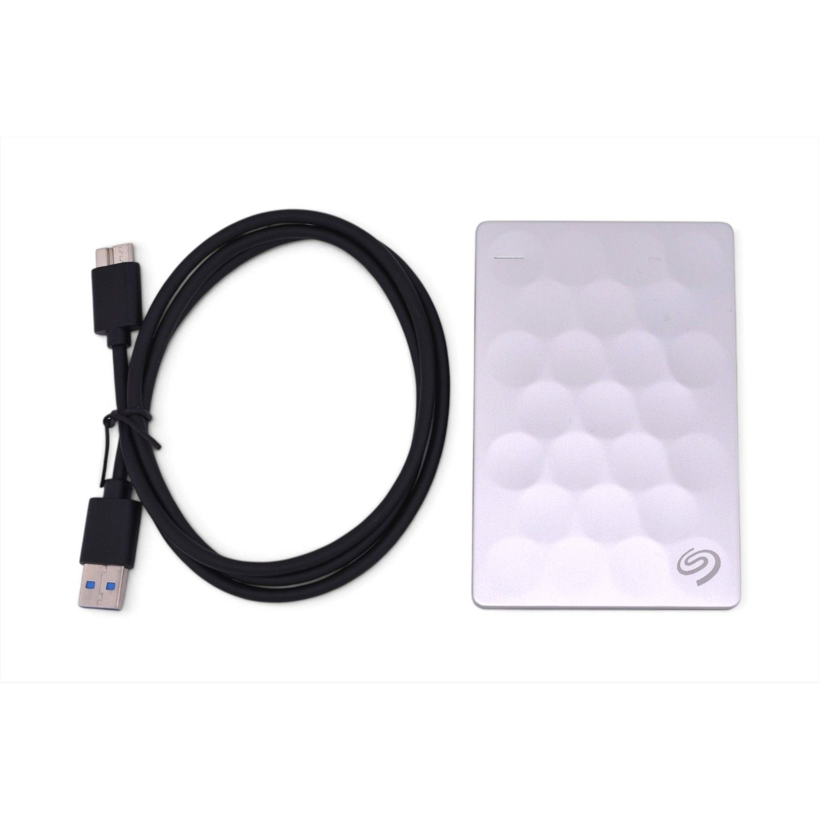 Seagate 1TB Ultra Slim Portable USB 3.0 external hard drive + cable Fully Tested