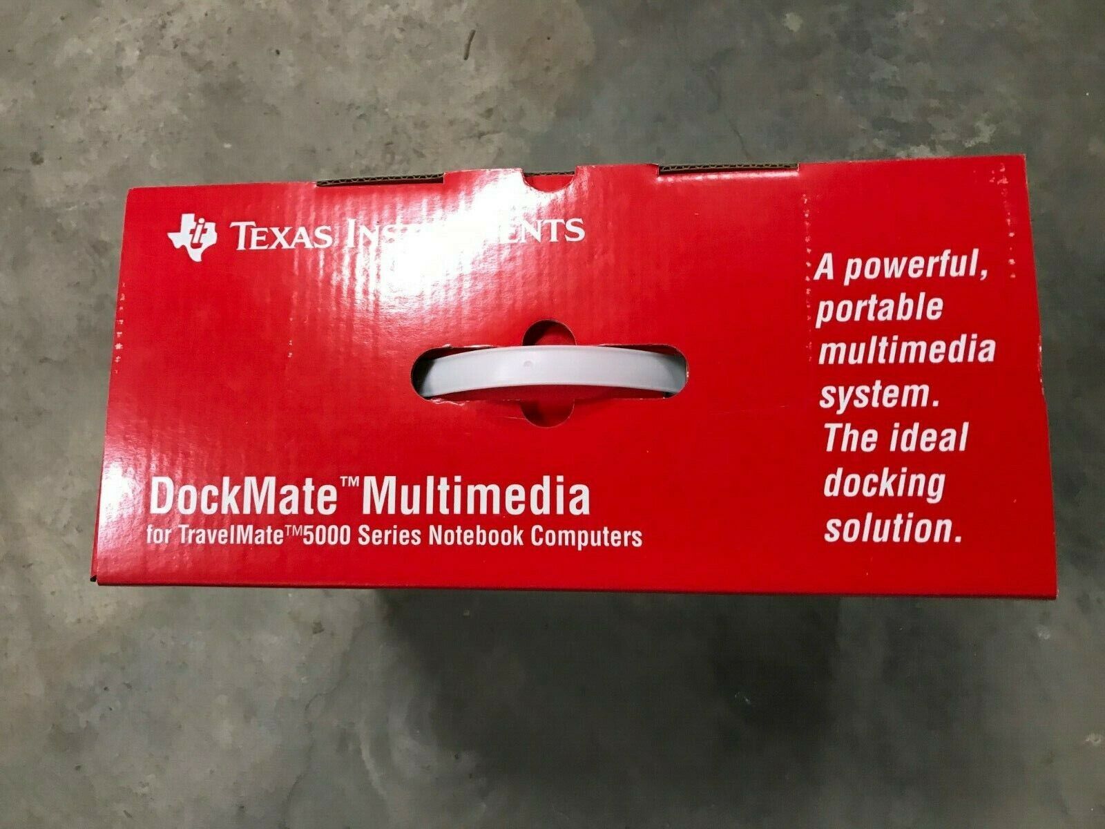 TEXAS INSTRUMENT ACER DOCKMATE MULTIMEDIA TRAVELMATE 5000 SERIES DOCKING STATION