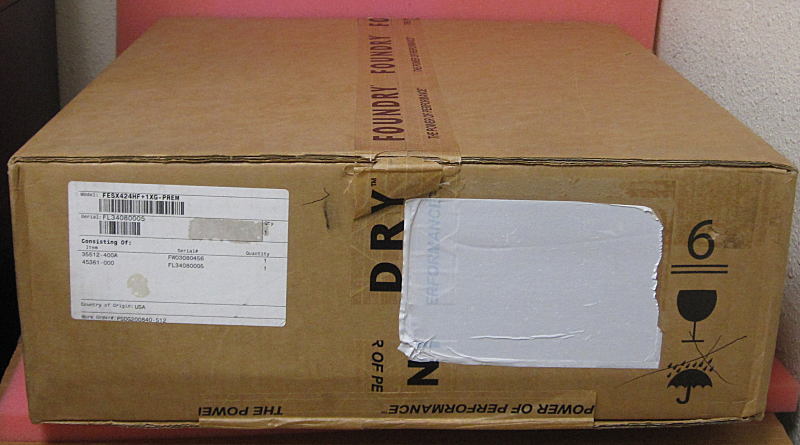 NEW Brocade  FastIron Edge X FESX424HF+1XG-PREM Switch NEW Sealed